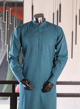 Royal Fashion Plain Wash & Wear Kurta Pajama For Men RF25BCN RESHAM-FR